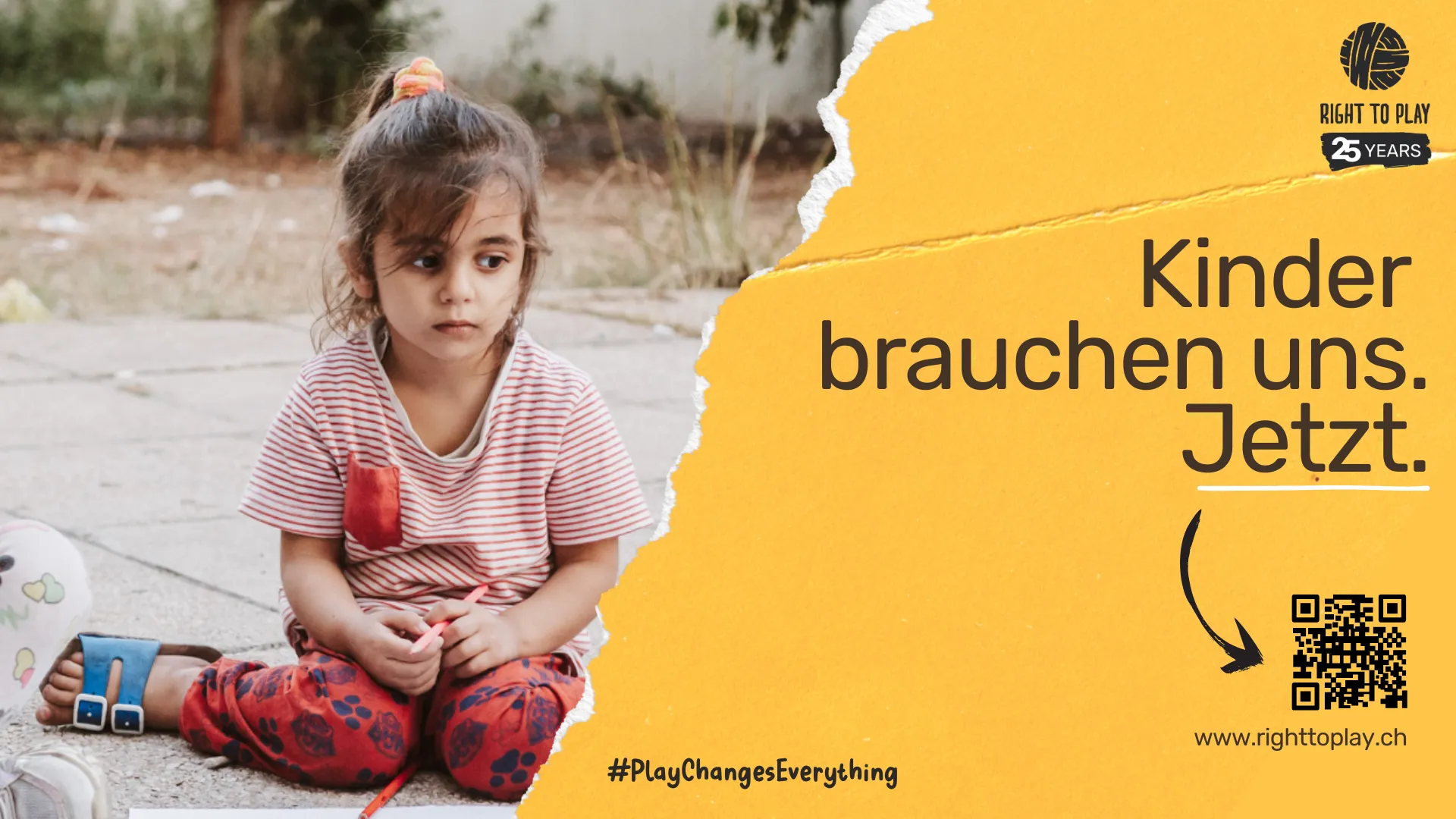 Kinder brauchen uns. jetzt. Hero 1
