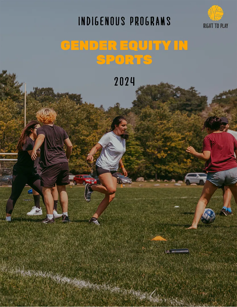gender equity in sports title page
