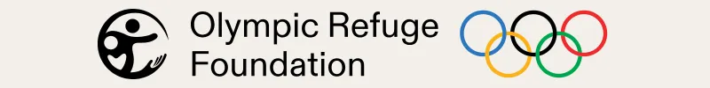 Olympic Refuge Foundation logo - attribution in stories