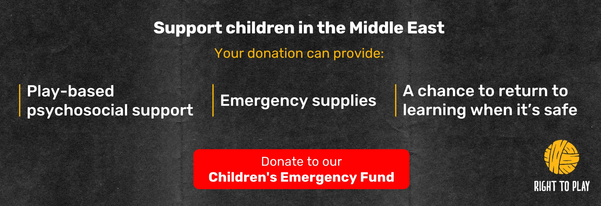 UK edit - Emergency appeal graphics